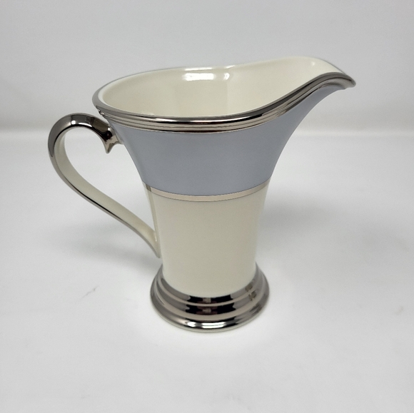 Lenox Blue Frost Sugar And Creamer Set New Fine Ivory China Elegant Replacements - Picture 2 of 16